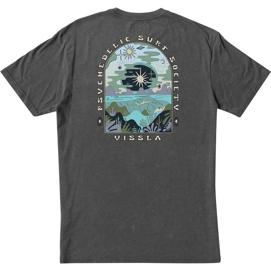 Vissla Lucid Dreams Cosmic Wash Short-Sleeve T-Shirt - Men's Phantom