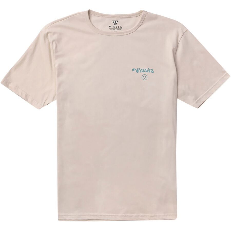 Vissla Out There Organic T-Shirt - Men's Bone