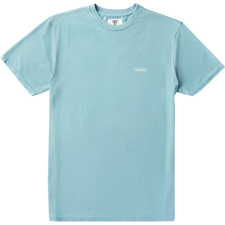 Vissla Pupukea Pay Phone Cosmic Wash Short-Sleeve T-Shirt - Men's Vintage Blue