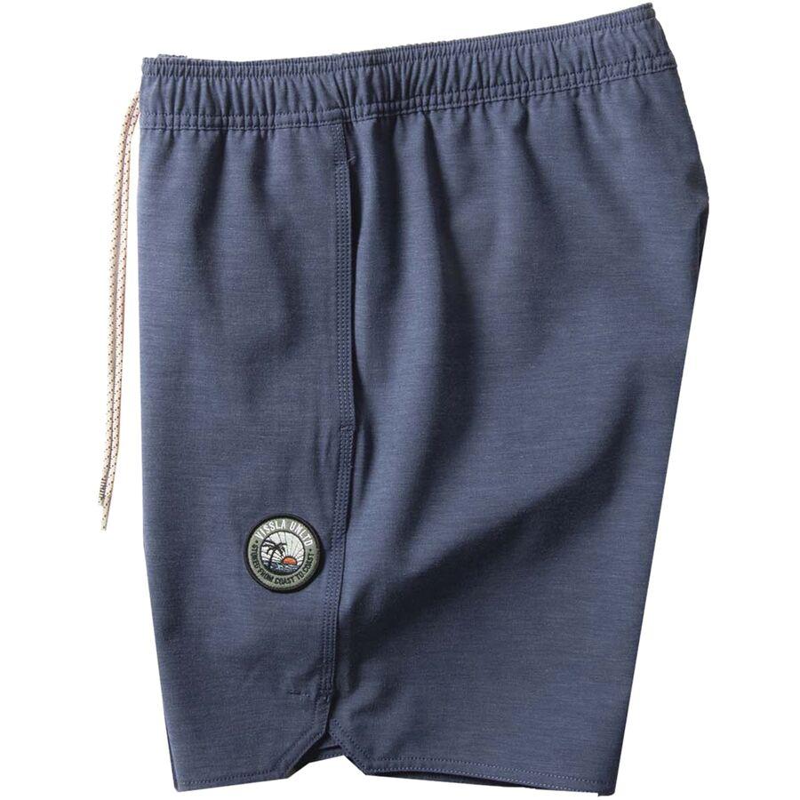 Vissla Solid Sets 17.5in Ecolastic Short - Men's Dark Denim