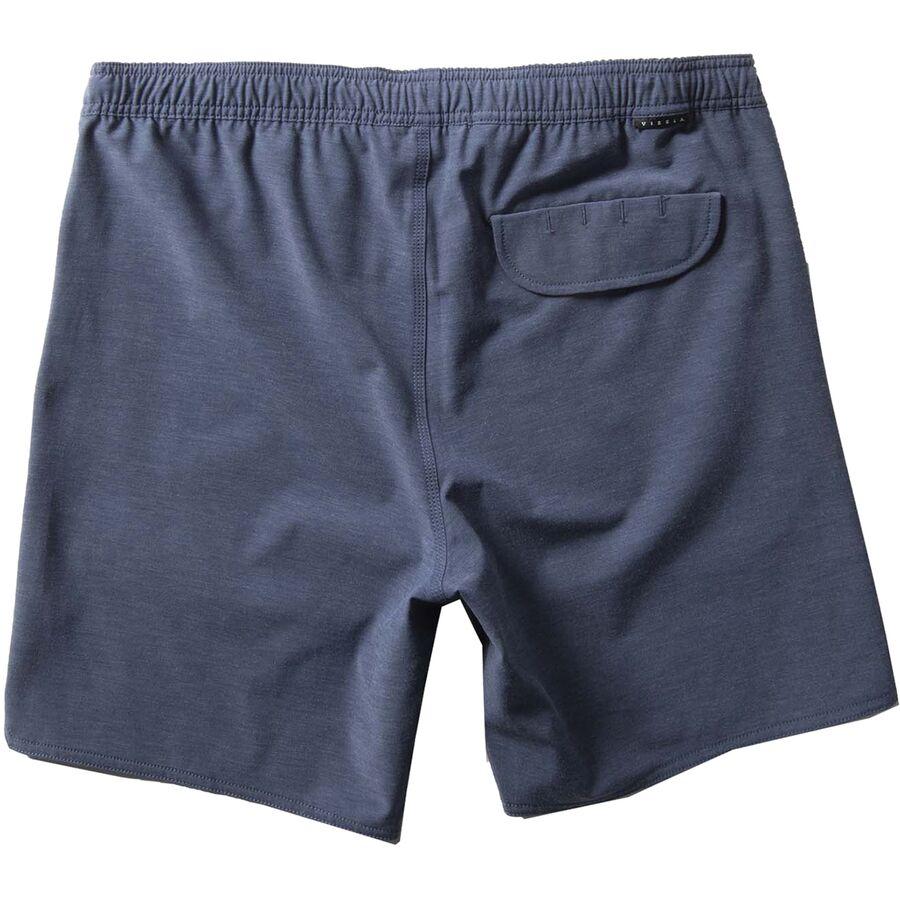 Vissla Solid Sets 17.5in Ecolastic Short - Men's Dark Denim