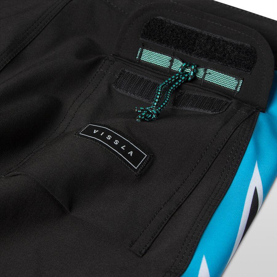 Vissla Trimline Bolt 17in Boardshort - Boys' Phantom