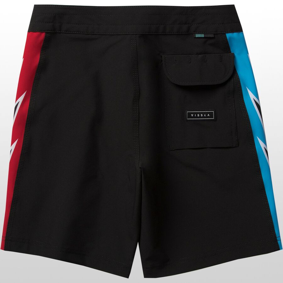 Vissla Trimline Bolt 17in Boardshort - Boys' Phantom