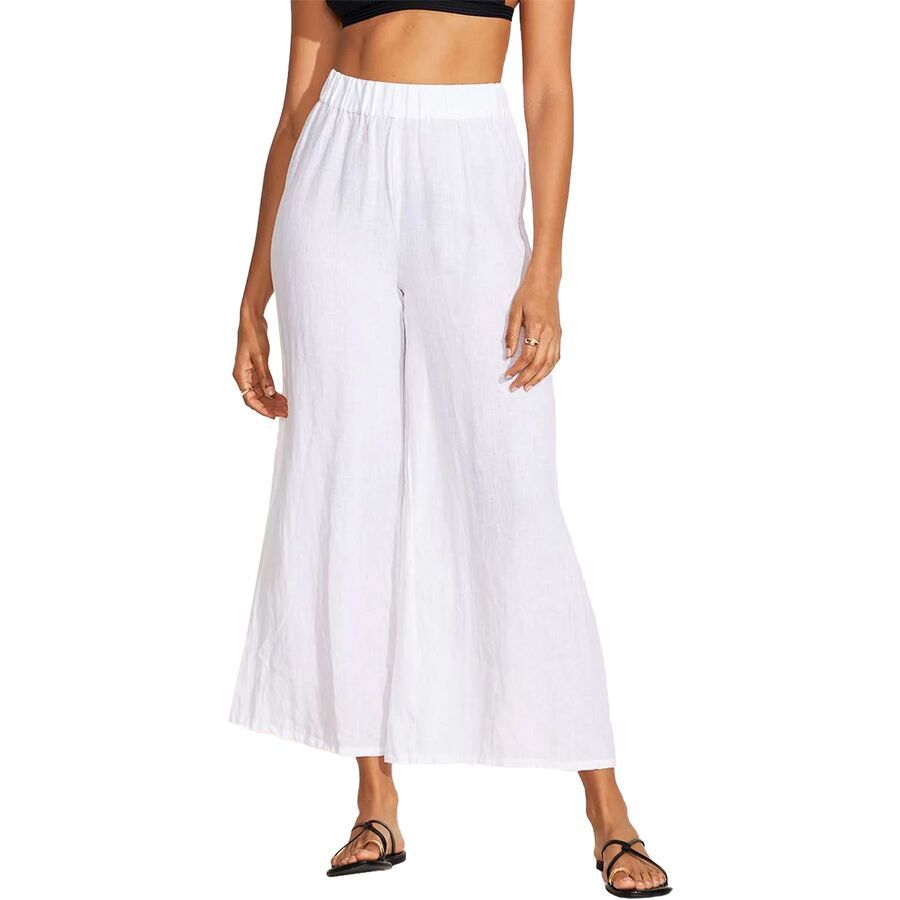 Vitamin A Tallows Wide Leg Pant - Women's White
