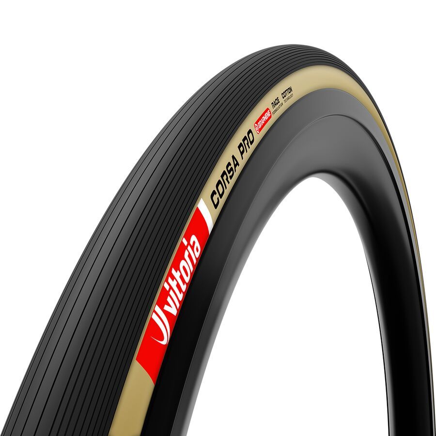 Vittoria Corsa Pro Clincher Tire Cotton Tan/Black
