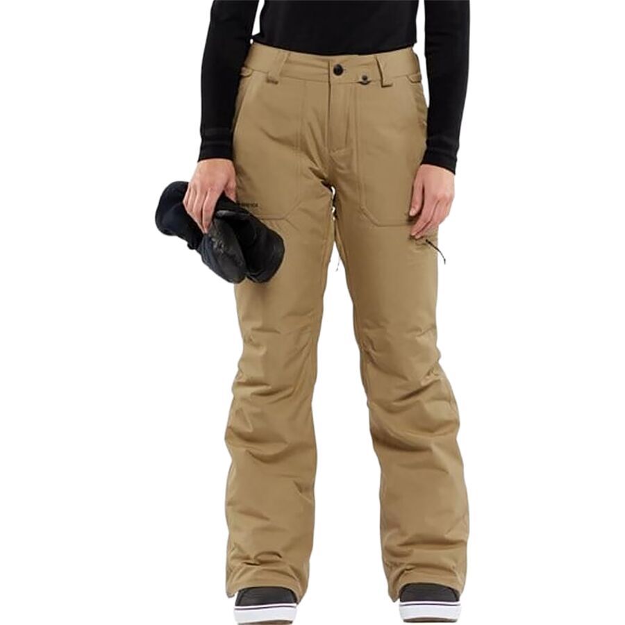 Volcom Knox Insulated Gore-Tex Pant - Women's Dark Khaki