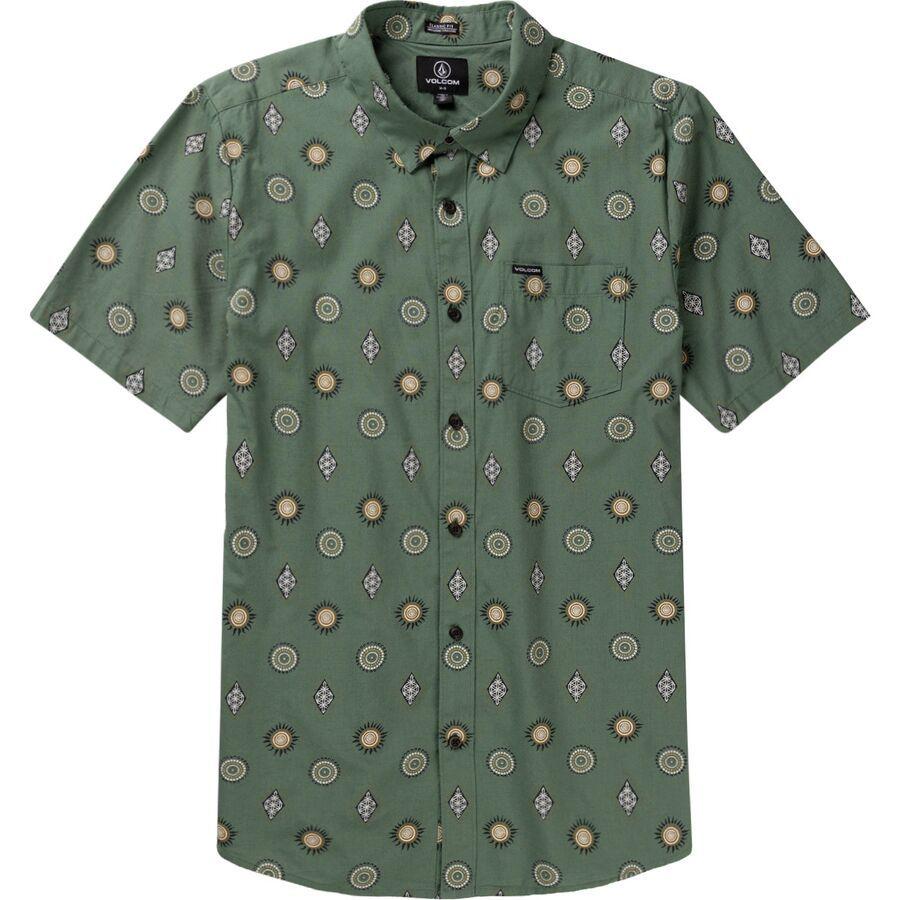 Volcom Mister Fib Short-Sleeve Shirt - Men's Light Olive