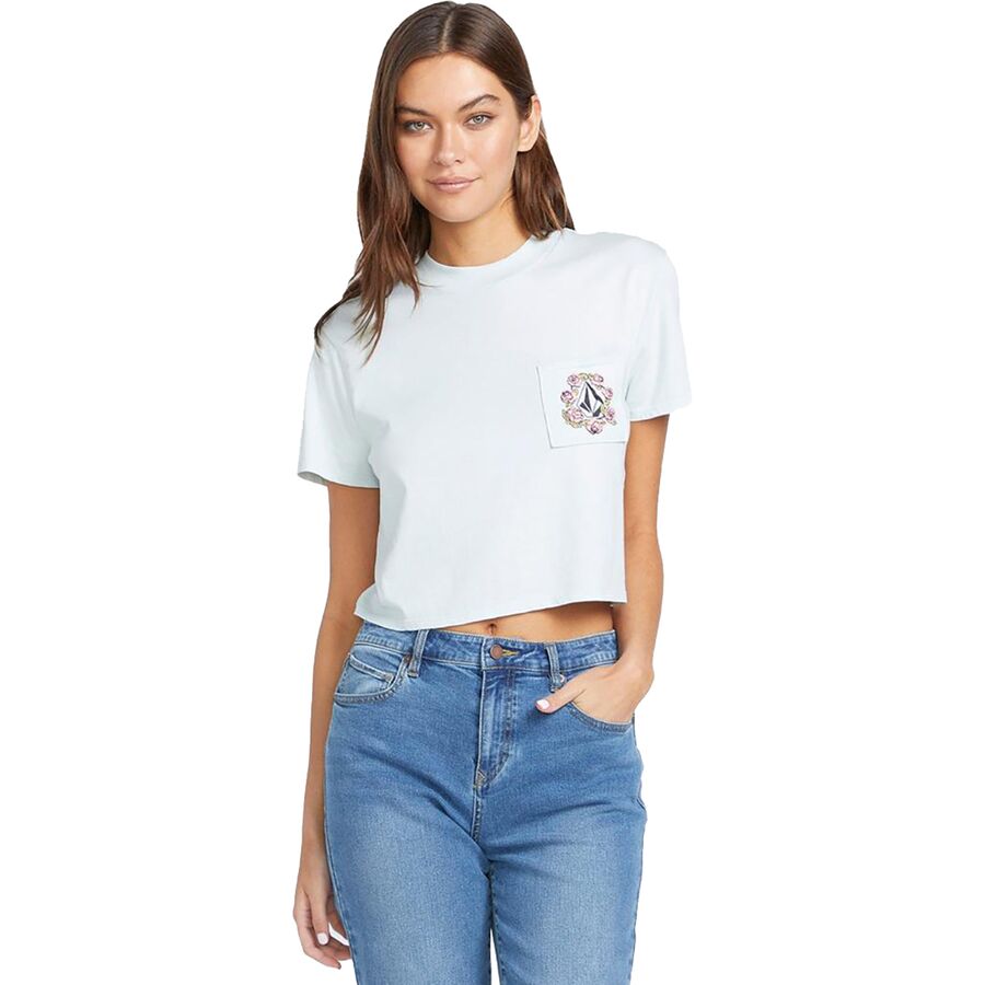Volcom Pocket Dial T-Shirt -Women's Chlorine