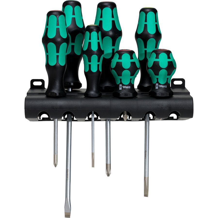 Wera 300/7 Kraftform & Stubby Set One Color