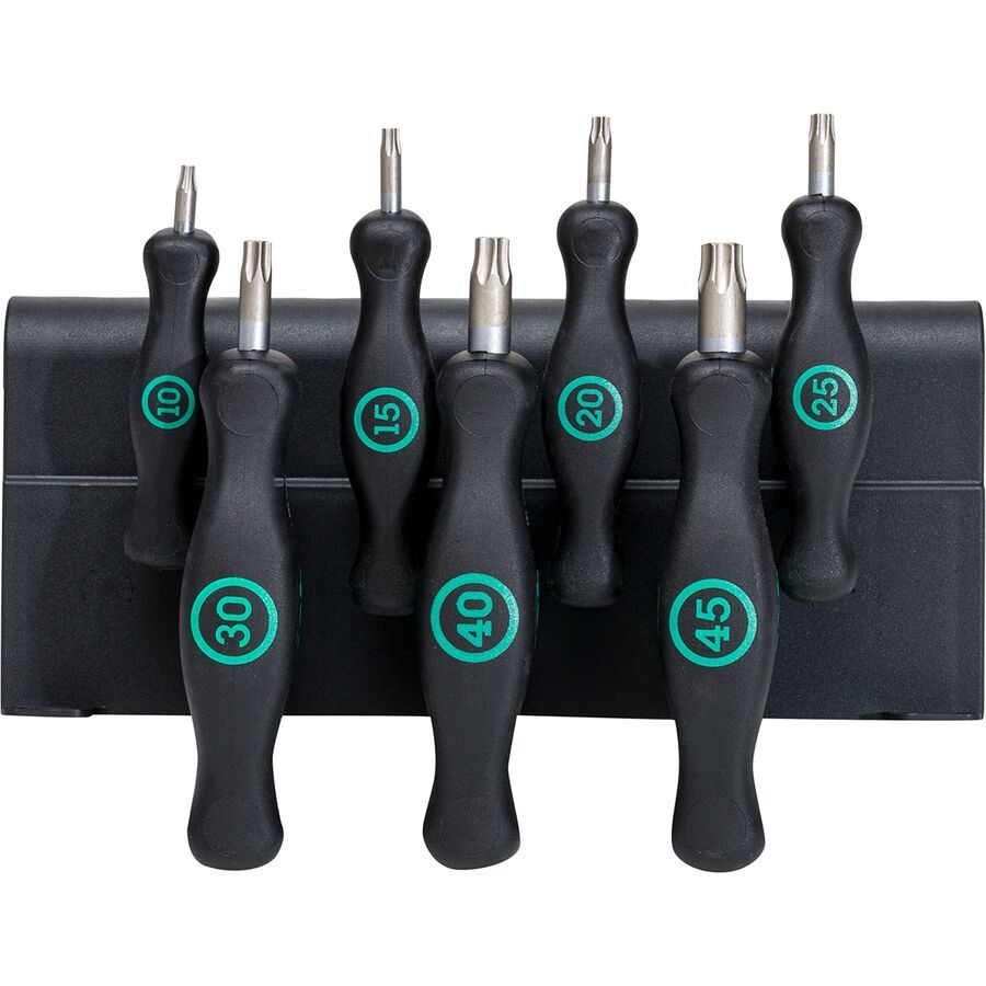 Wera 467/7 T-handle Screwdrivers Torx HF Set