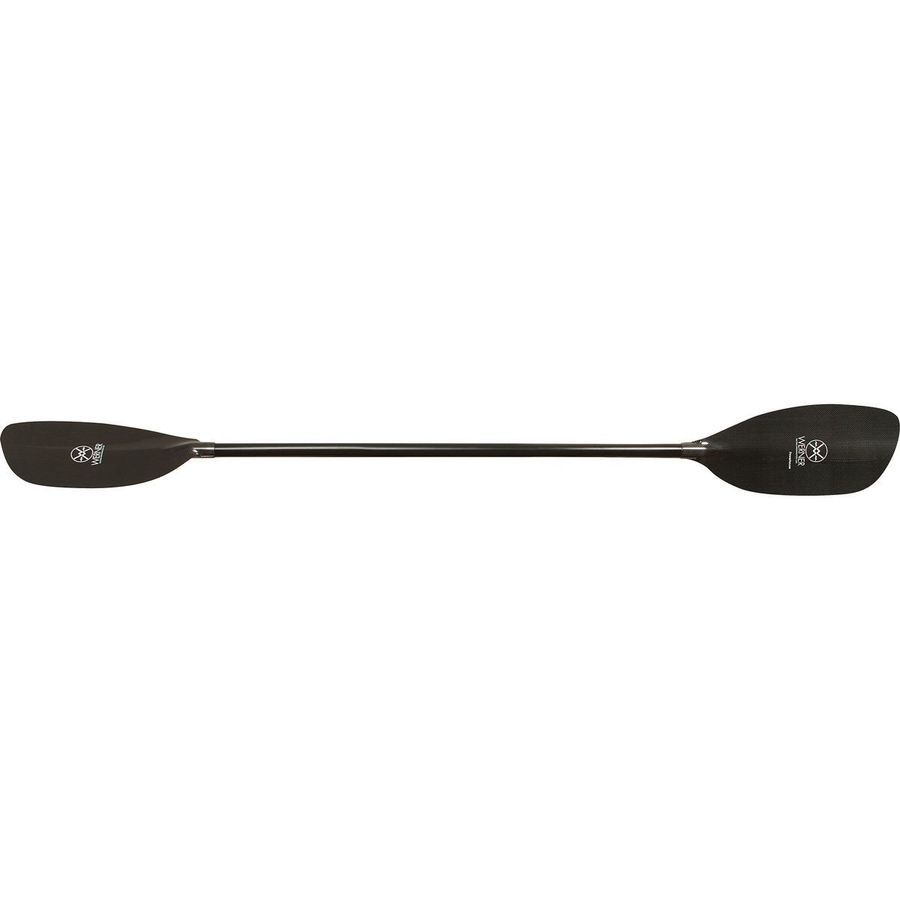 Werner Powerhouse Carbon Paddle - Straight Shaft Black
