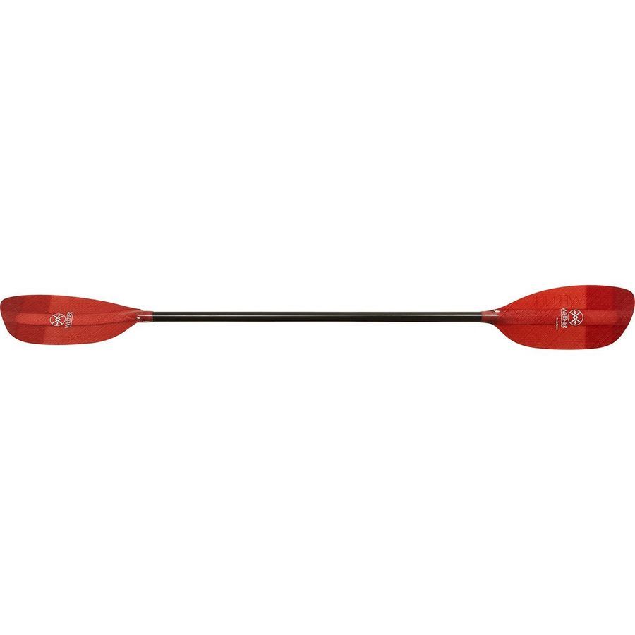 Werner Powerhouse Fiberglass Paddle - Straight Shaft Red