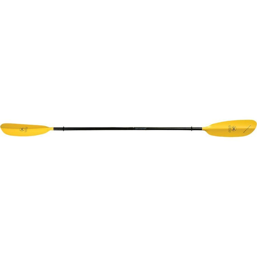 Werner Skagit FG 2-Piece Paddle - Straight Shaft Yellow