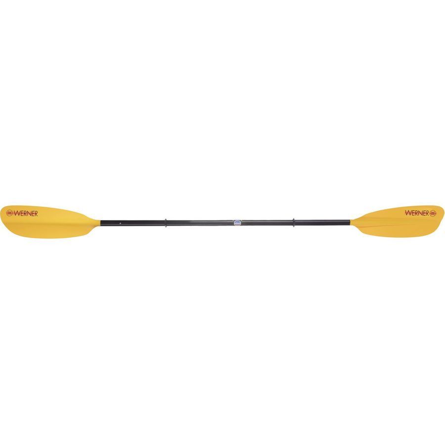 Werner Skagit FG 4-Piece Paddle - Straight Shaft Yellow