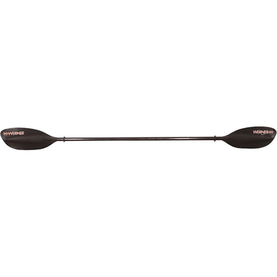 Werner Tybee CF IM 2-Piece Paddle - Straight Shaft Black