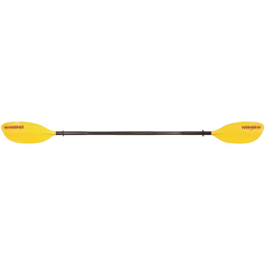 Werner Tybee FG 2-Piece Paddle - Straight Shaft Yellow