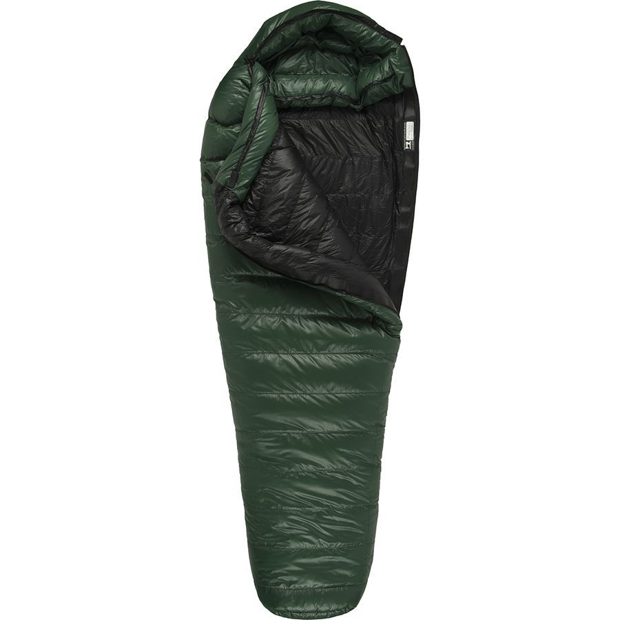 Western Mountaineering Badger MF Sleeping Bag: 15F Down Forest Green