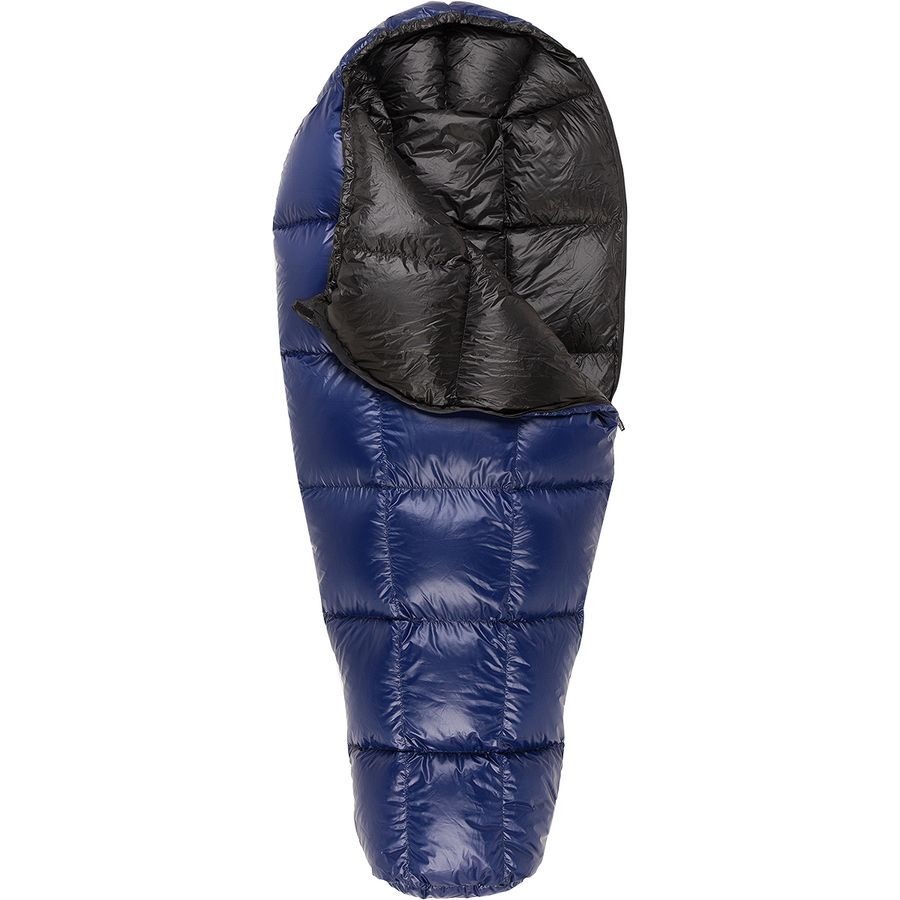 Western Mountaineering Caribou MF Sleeping Bag: 35F Down Navy Blue