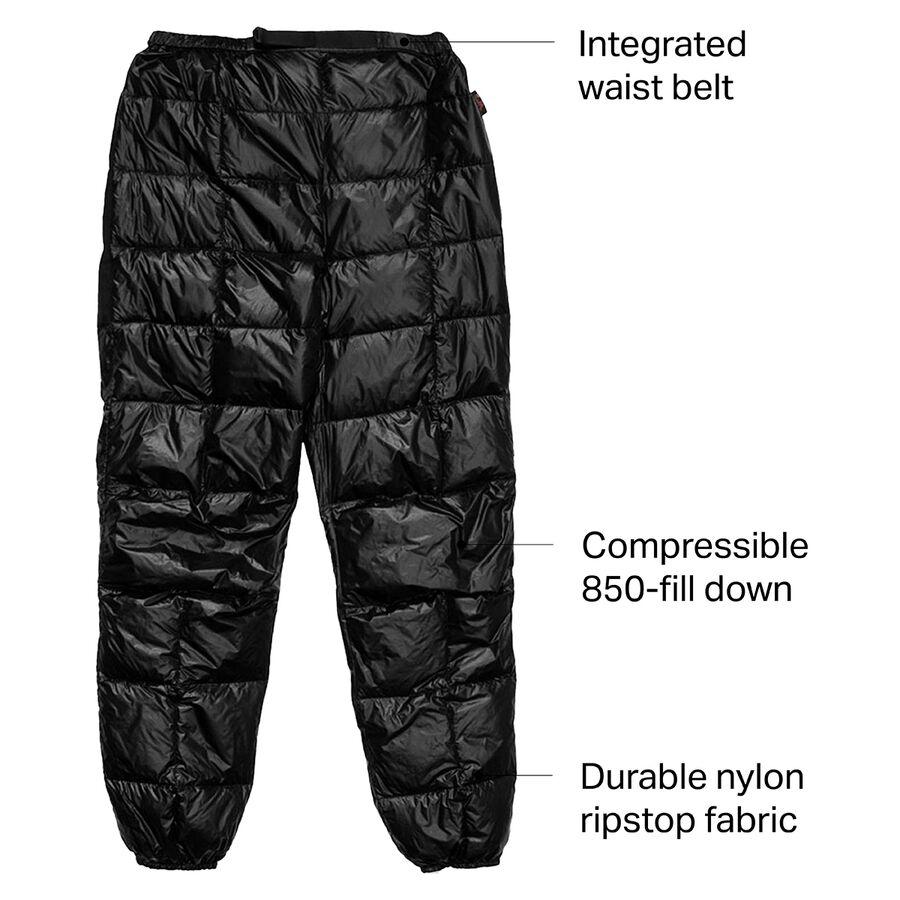 Western Mountaineering Flash Down Pant - Men's Black