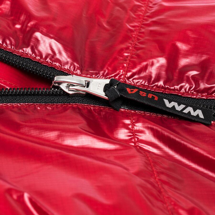 Western Mountaineering Summerlite Sleeping Bag: 32F Down Cranberry