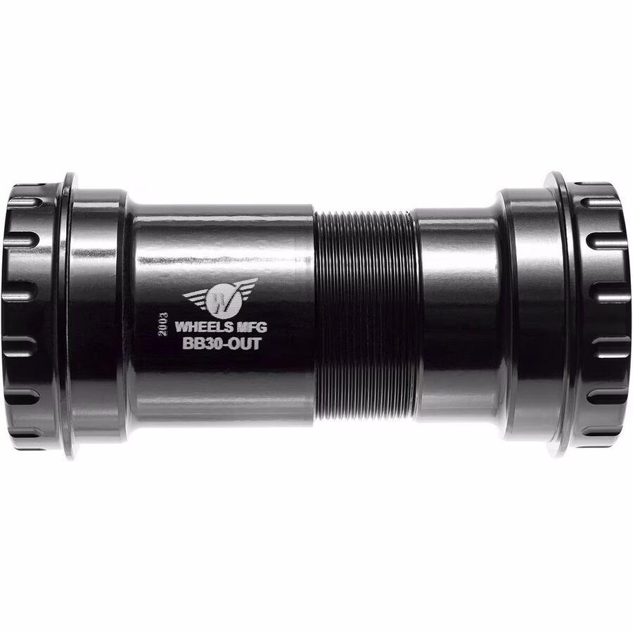 Wheels Mfg BB30 Thread Together Bottom Bracket - ABEC-3 Black