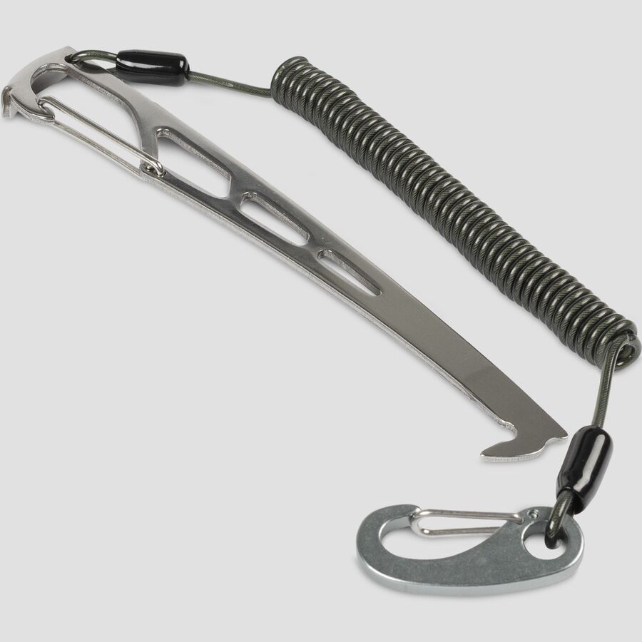Wild Country Pro-Key Nut Tool + Leash Silver