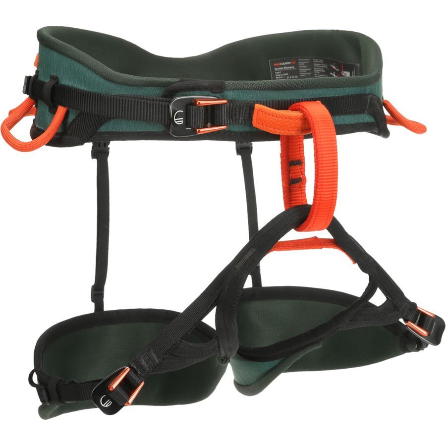 Wild Country Session Harness - Men's Alloro/Orange