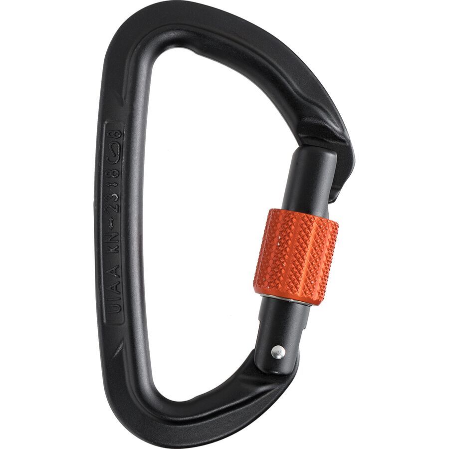 Wild Country Session Screw Gate Black/Tangerine