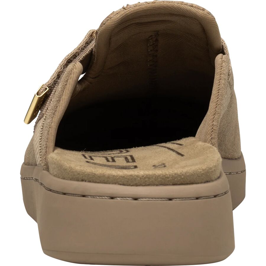 Woden Vega Suede Clog - Women's Silver Mink