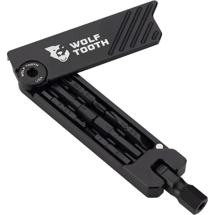 Wolf Tooth Components 6-Bit Hex Wrench Multi-Tool Black Bolt