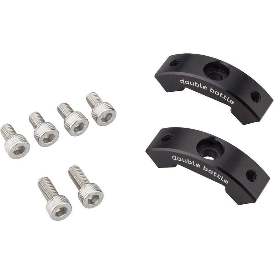 Wolf Tooth Components B-RAD Double Bottle Cage Adapter Black