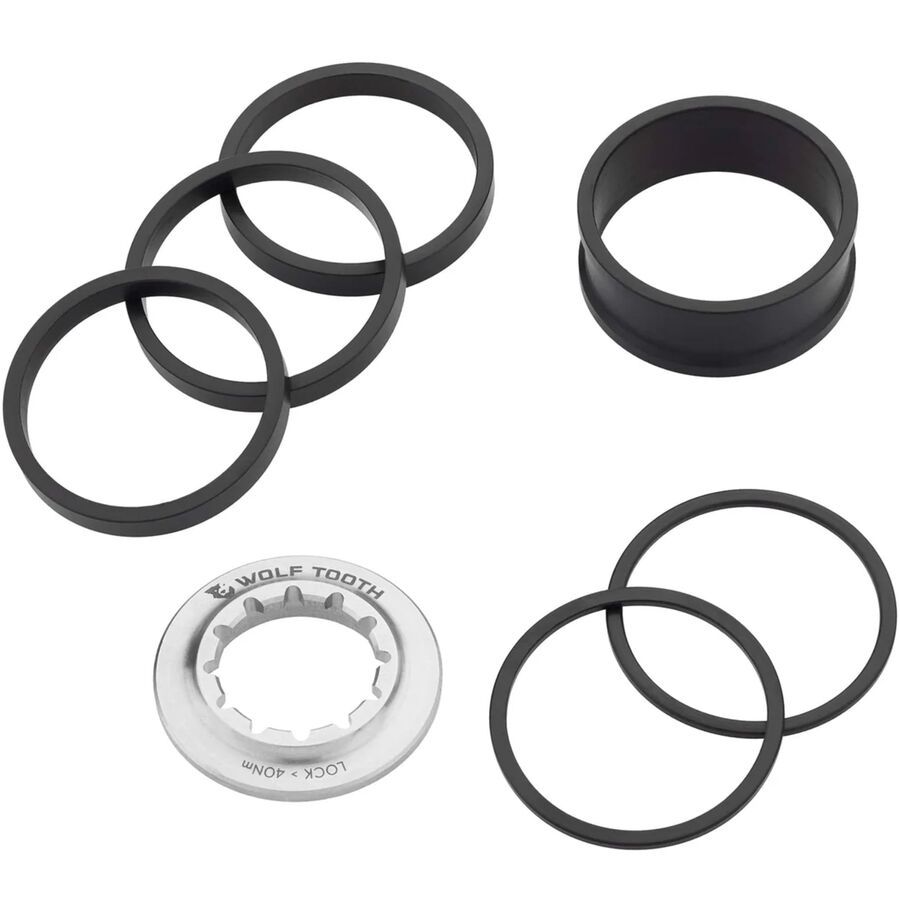 Wolf Tooth Components Single Speed Spacer Kit w/ Lockring One Color