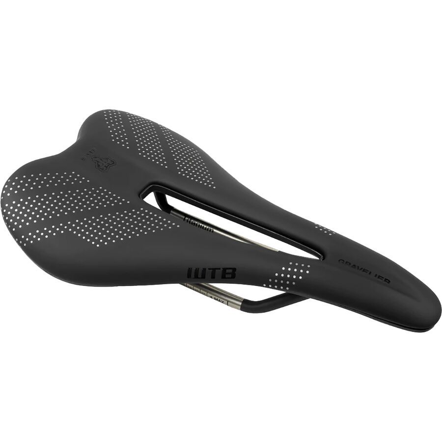 WTB Gravelier Cromoly Saddle Black/Black