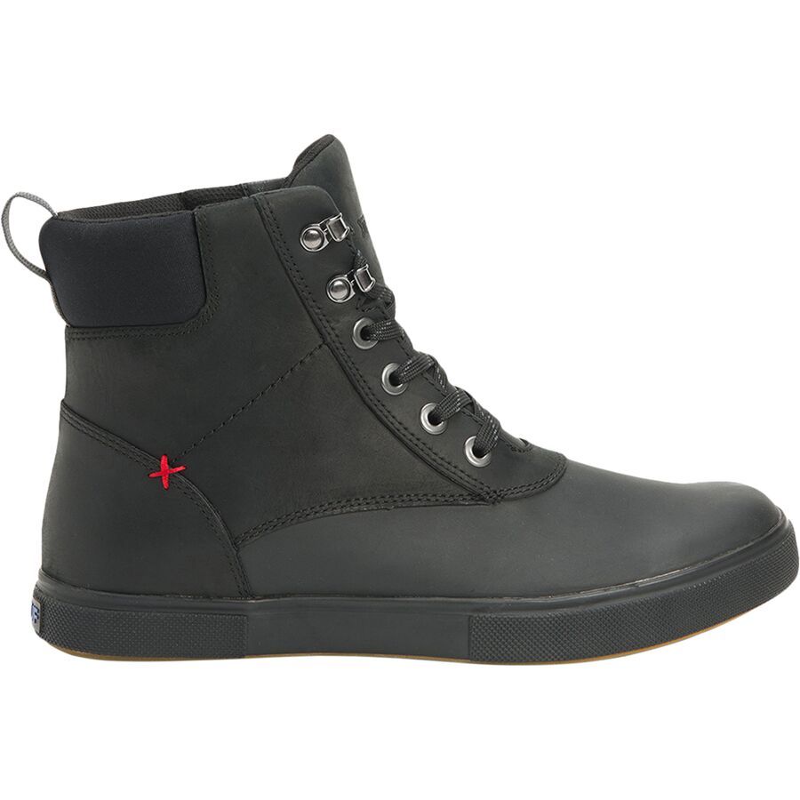 Xtratuf Ankle 6in Lace Leather Deck Boot - Men's Black