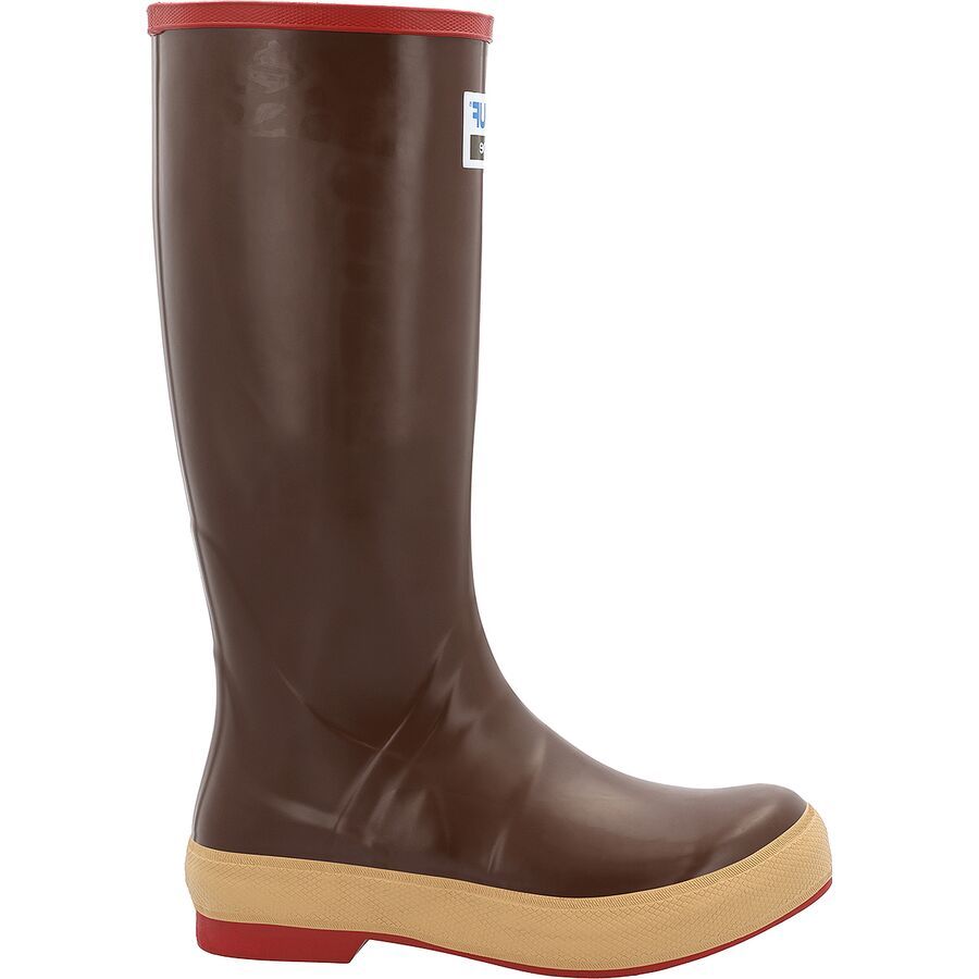 Xtratuf Fishe Wear Legacy 15in Boot - Women's Brown/Lobster