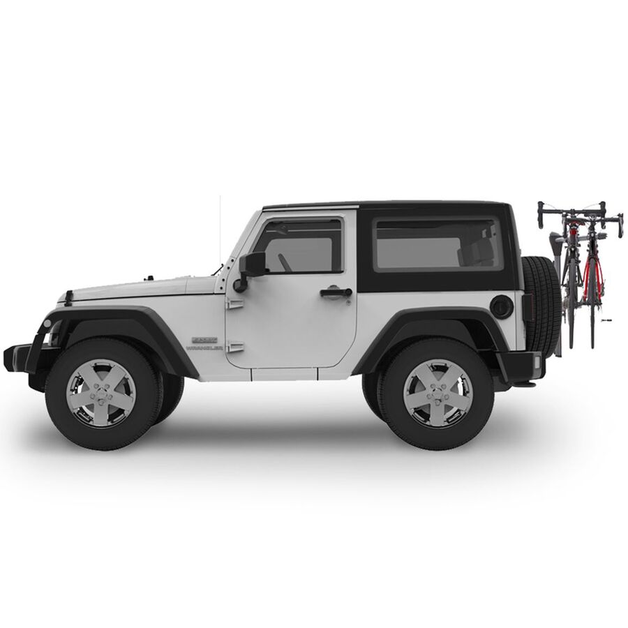 Yakima SpareRide Hitch Rack Silver/Black