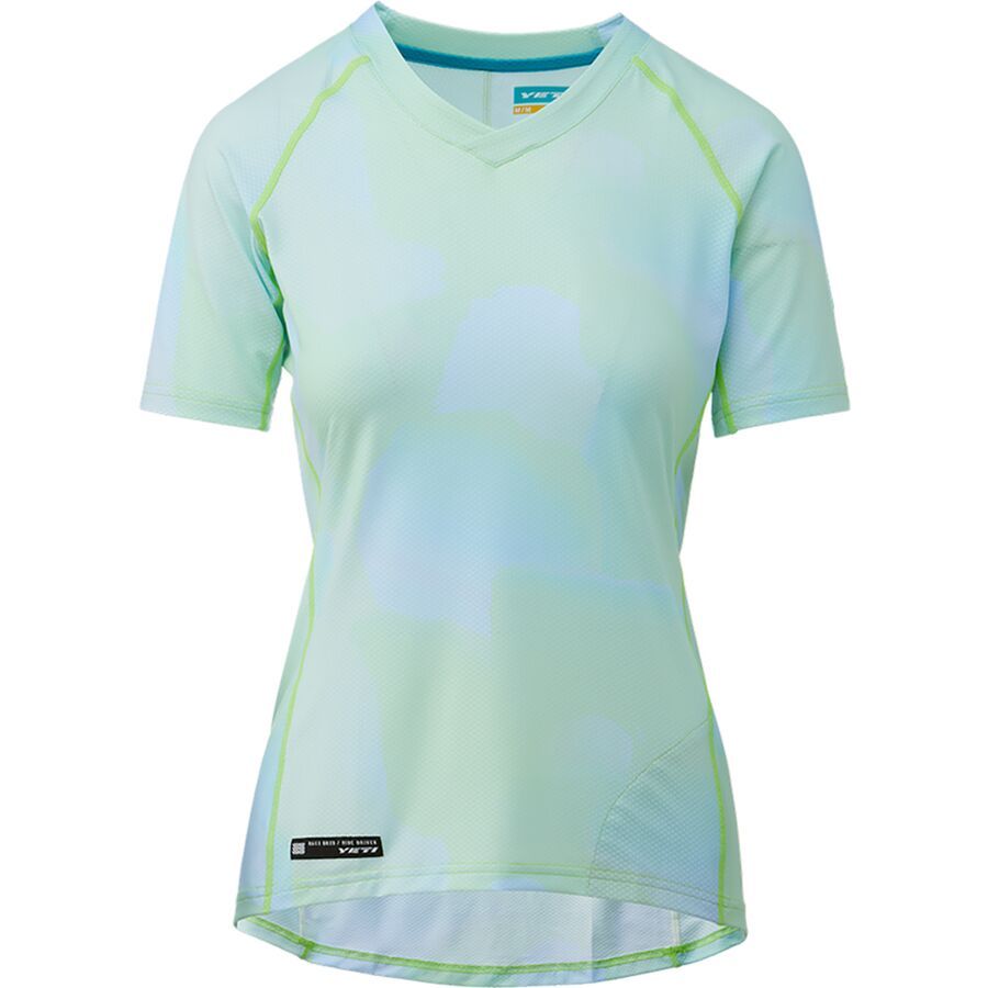 Yeti Cycles Enduro Short-Sleeve Jersey - Women's Kashmir Clouded