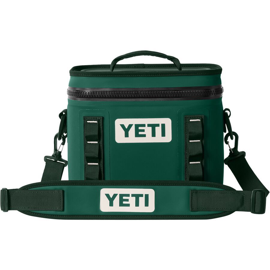 YETI Hopper Flip 8 Soft Cooler Black Forest Green