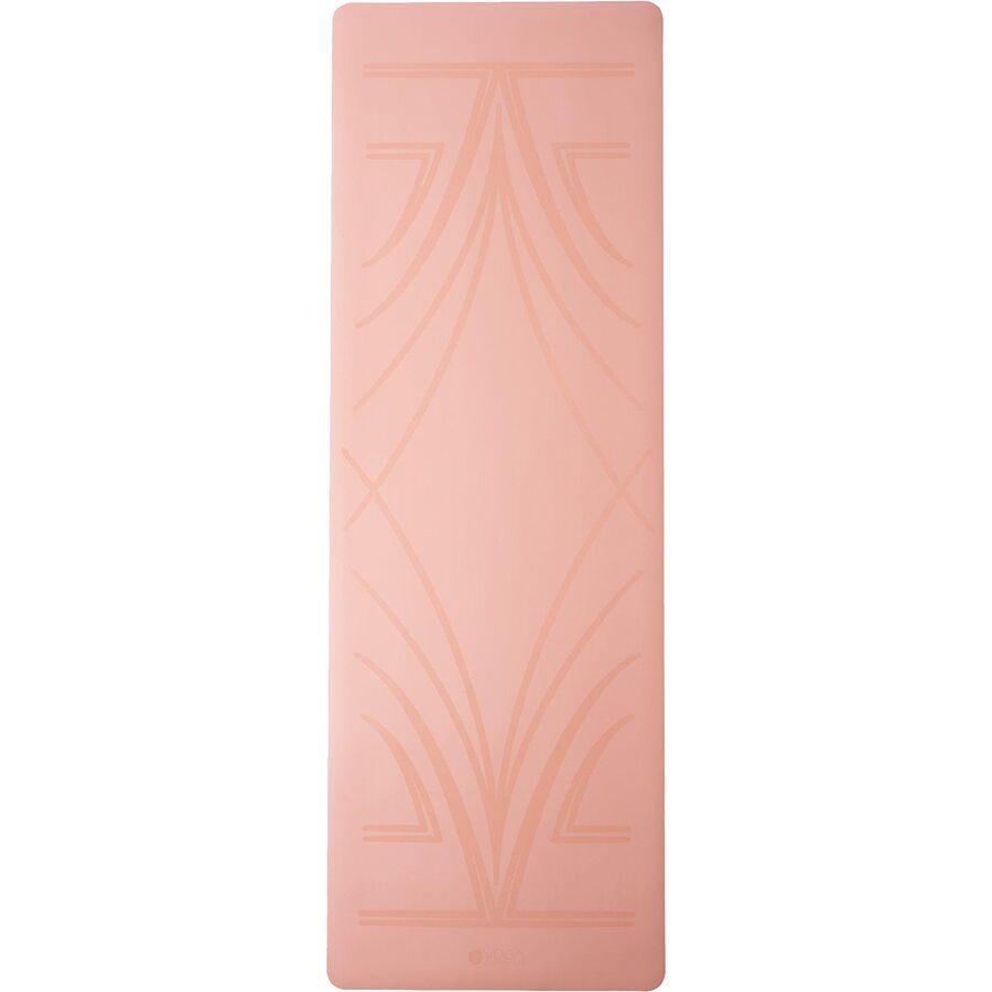 Yoga Design Lab Infinity Yoga Mat Diamond Align Coral