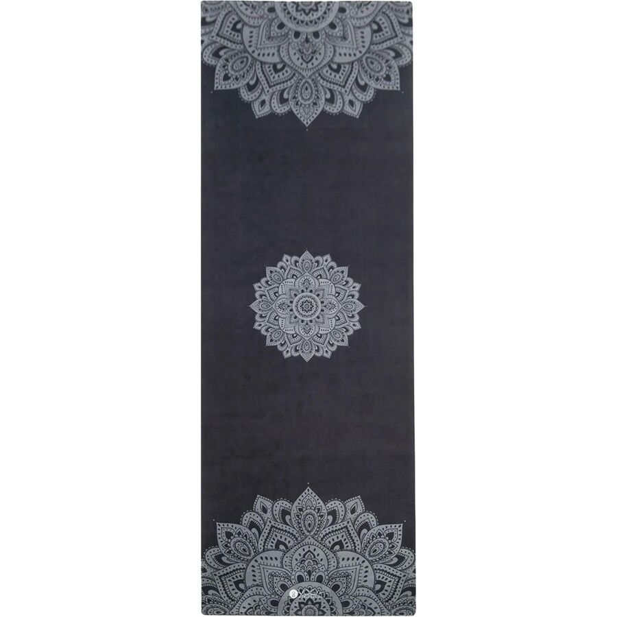 Yoga Design Lab Yoga Mat Towel Mandala Black