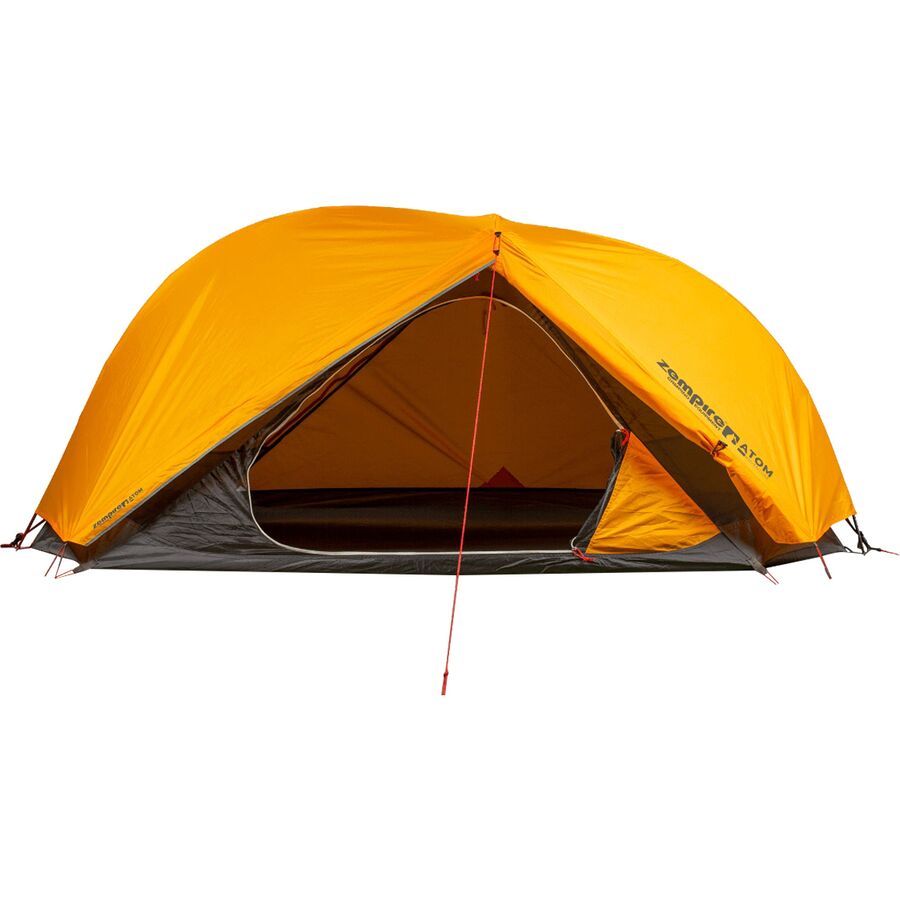 Zempire Atom Tent: 1-Person 3-Season Orange