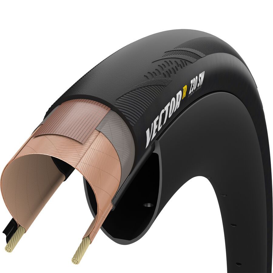 Zipp Goodyear VectorR Z35 SW Tubeless Tire for Zipp Wheels Black