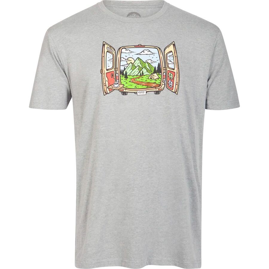 ZOIC Van Life T-Shirt - Men's Dark Grey Heather